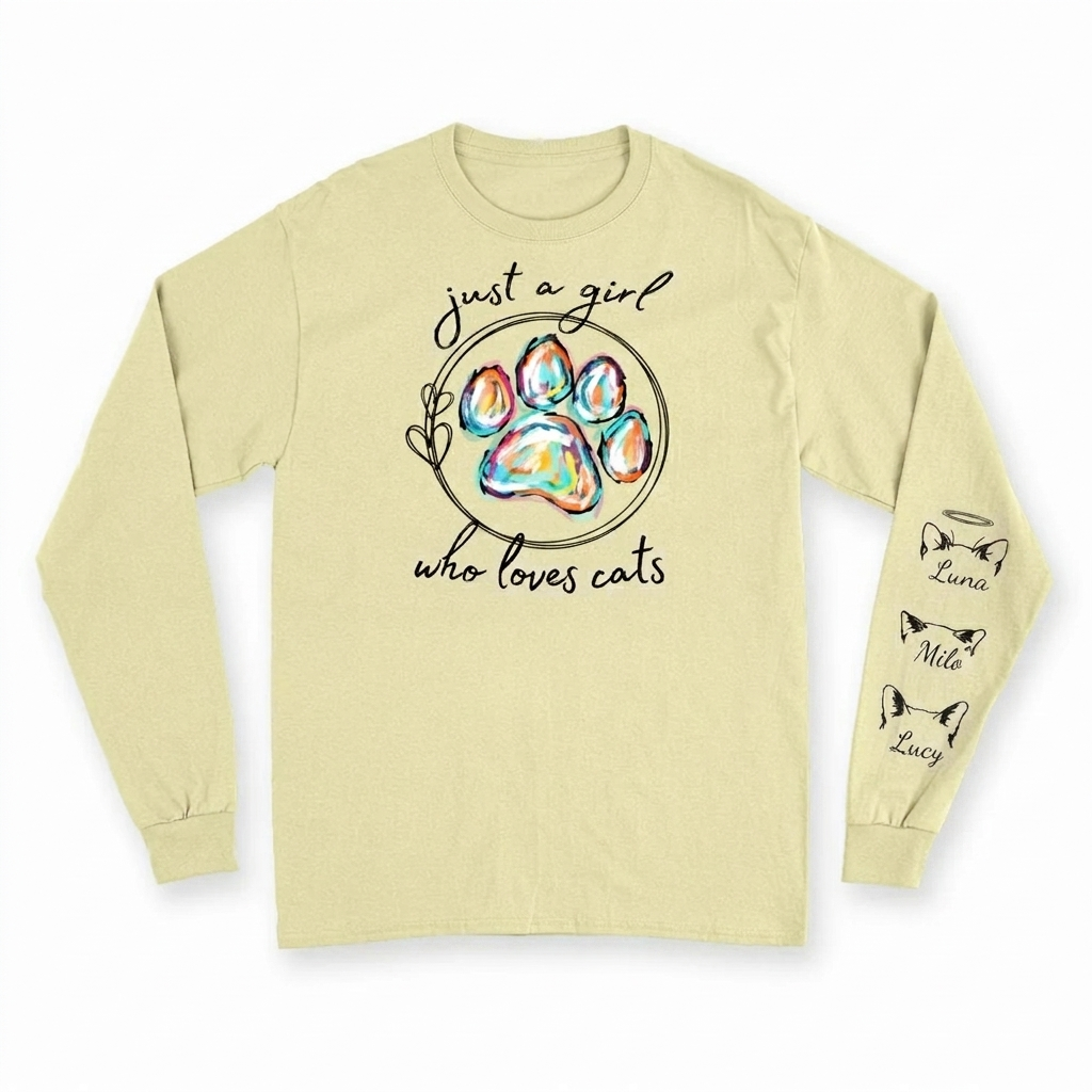 Just A Girl - Custom Long Sleeve