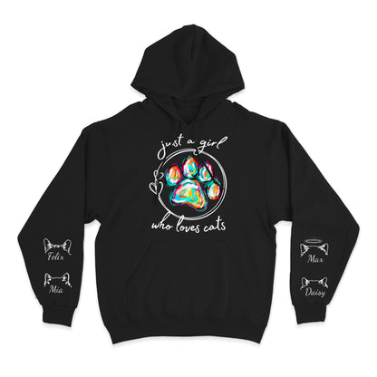 Just A Girl - Custom Hoodie