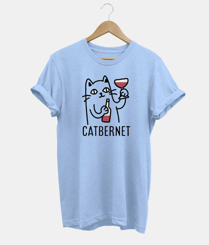 Catbernet t-shirt in light blue