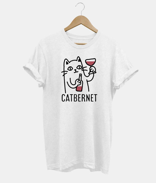 Catbernet t-shirt in white