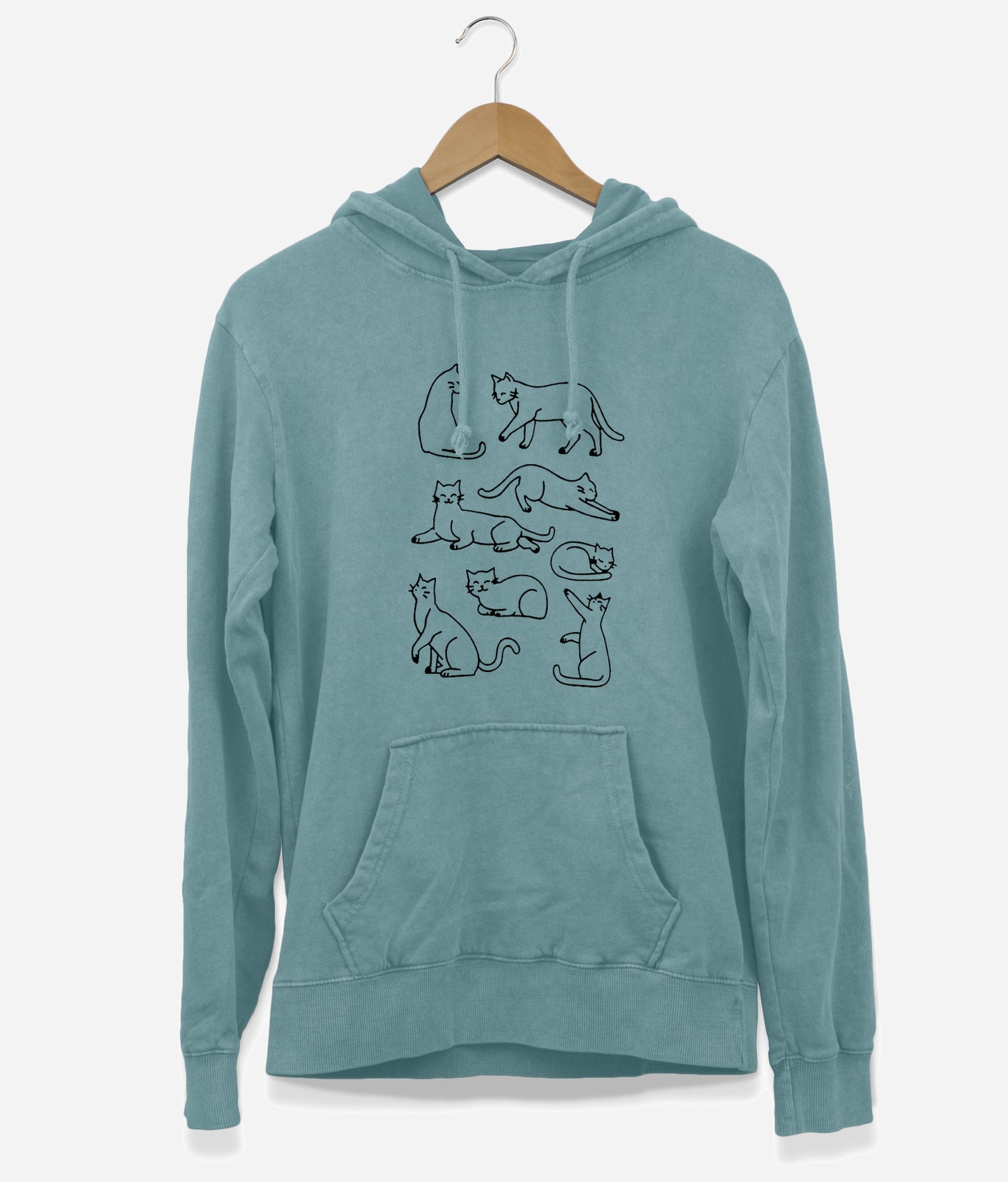 Cats Silhouette Hoodie (Unisex)