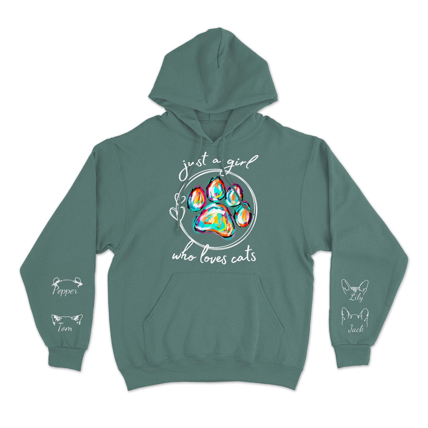 Just A Girl - Custom Hoodie