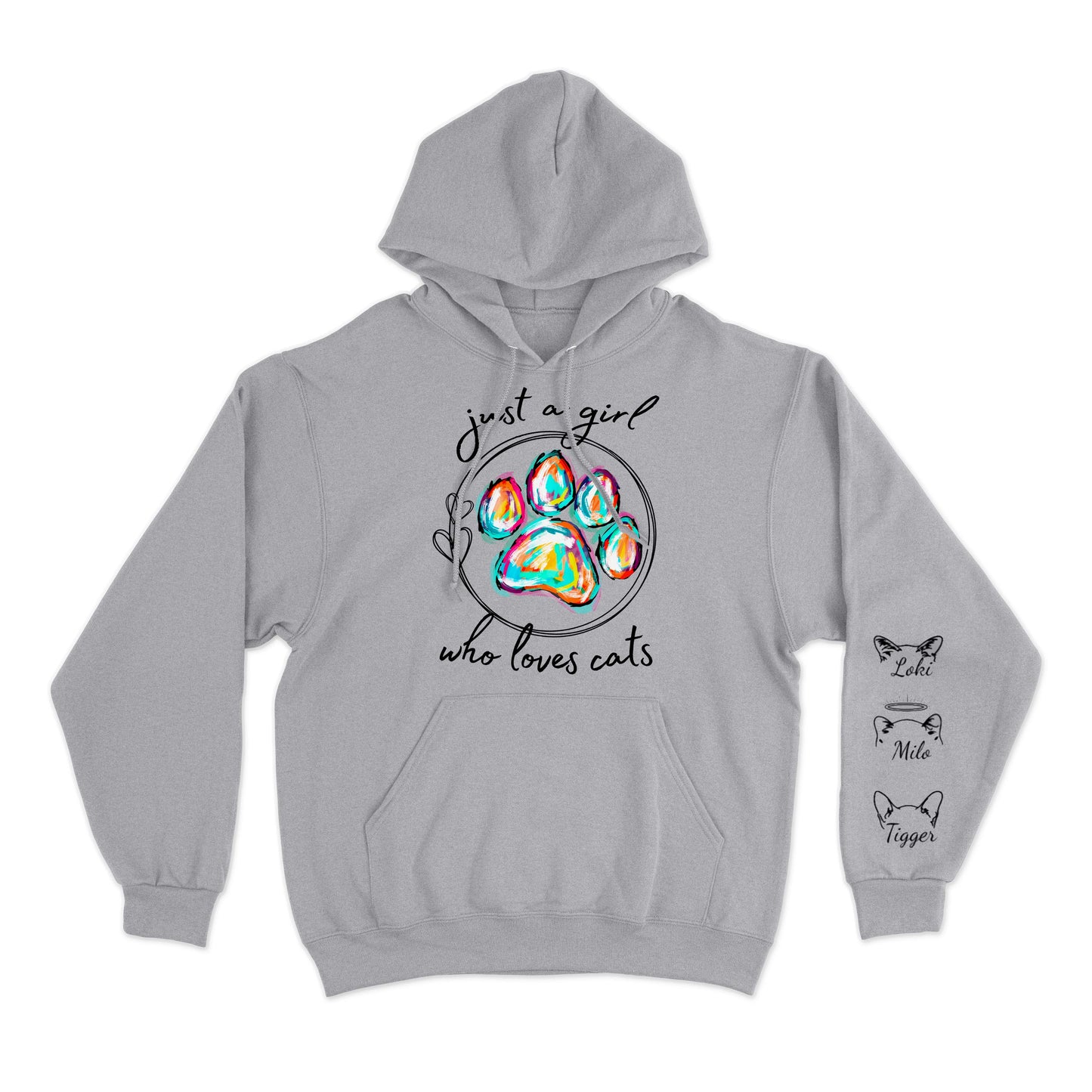 Just A Girl - Custom Hoodie