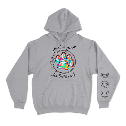 Just A Girl - Custom Hoodie