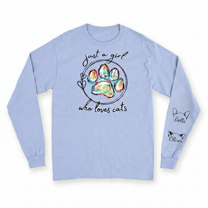 Just A Girl - Custom Long Sleeve