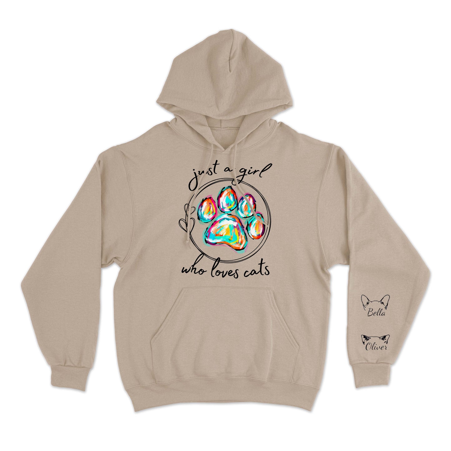 Just A Girl - Custom Hoodie