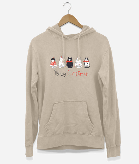 Meowy Christmas Hoodie (Unisex)