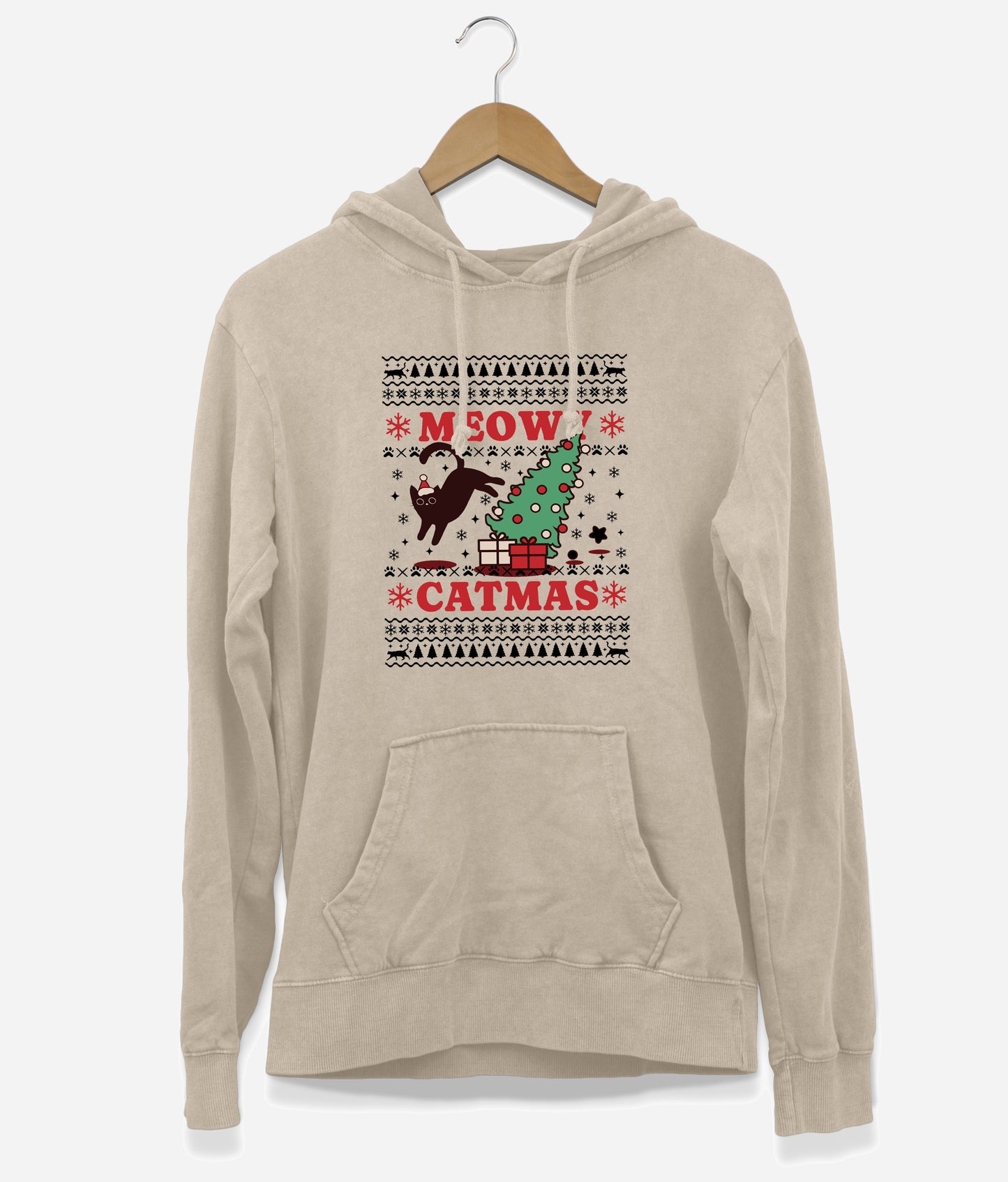 Meowy Catmas Hoodie (Unisex)