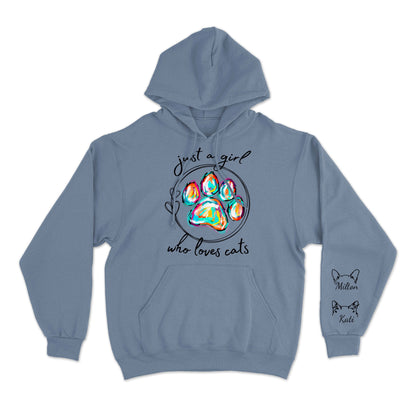 Just A Girl - Custom Hoodie