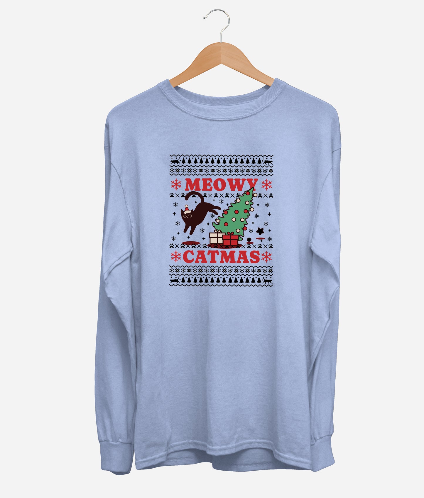 Meowy Catmas Long Sleeve (Unisex)