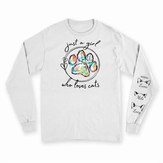 Just A Girl - Custom Long Sleeve