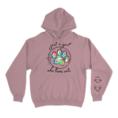 Just A Girl - Custom Hoodie