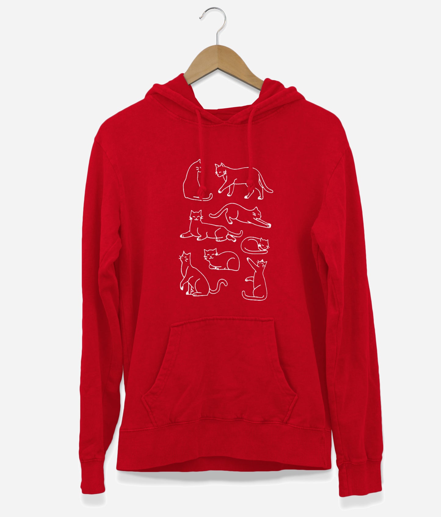 Cats Silhouette Hoodie (Unisex)