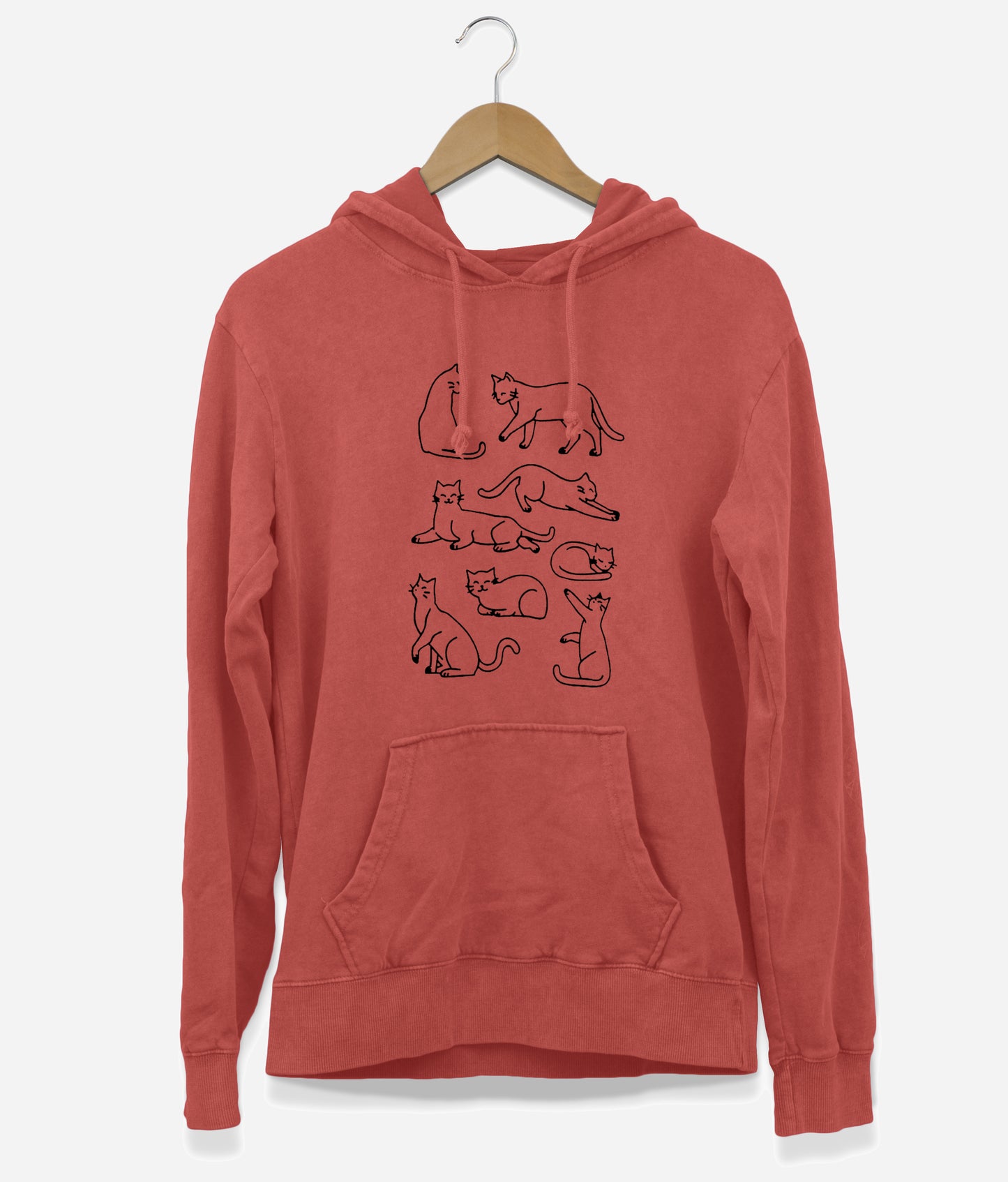 Cats Silhouette Hoodie (Unisex)