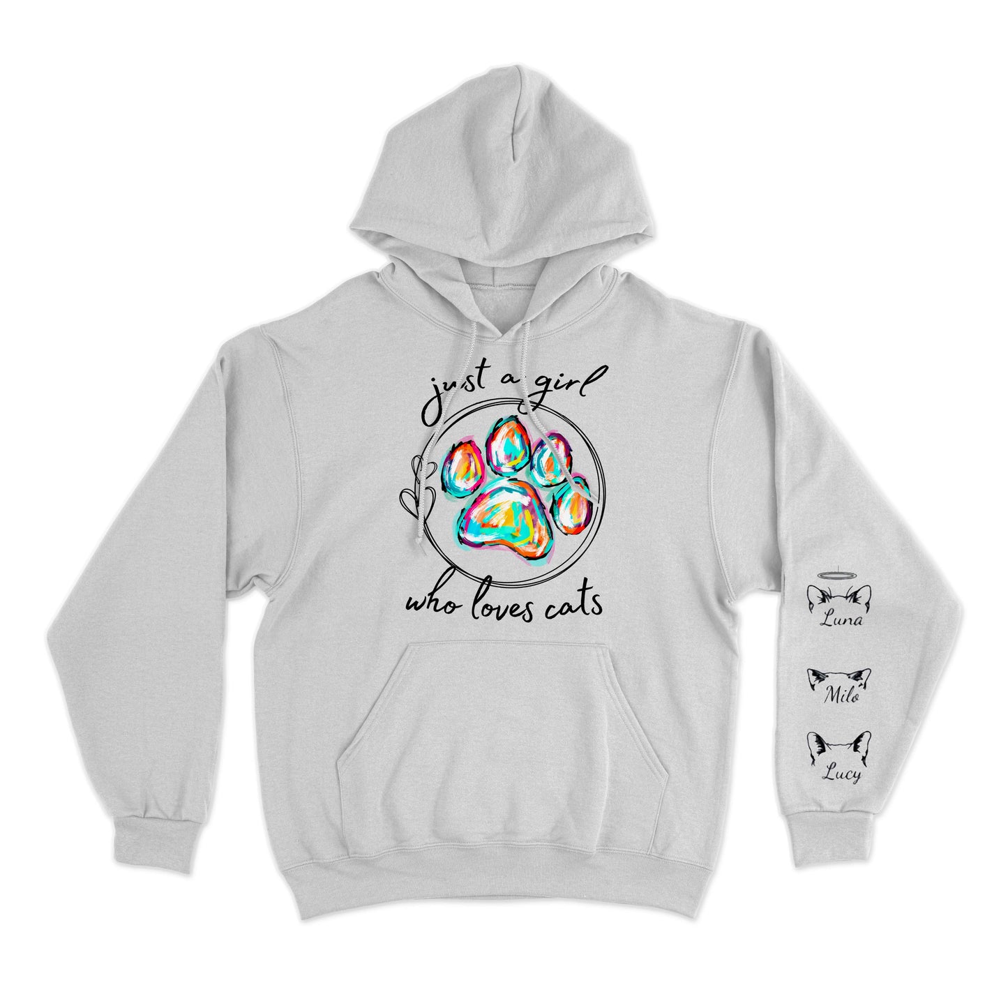 Just A Girl - Custom Hoodie