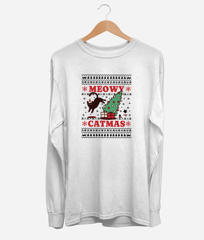 Meowy Catmas Long Sleeve (Unisex)