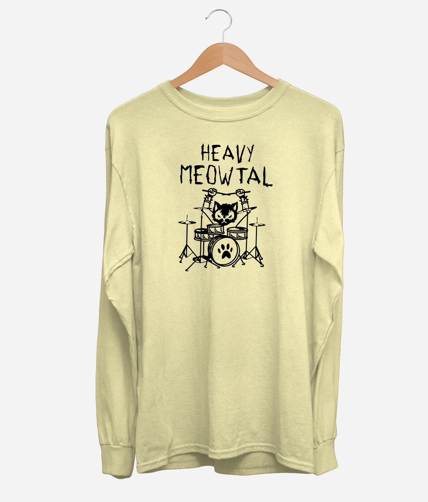 Heavy Meowtal Long Sleeve (Unisex)